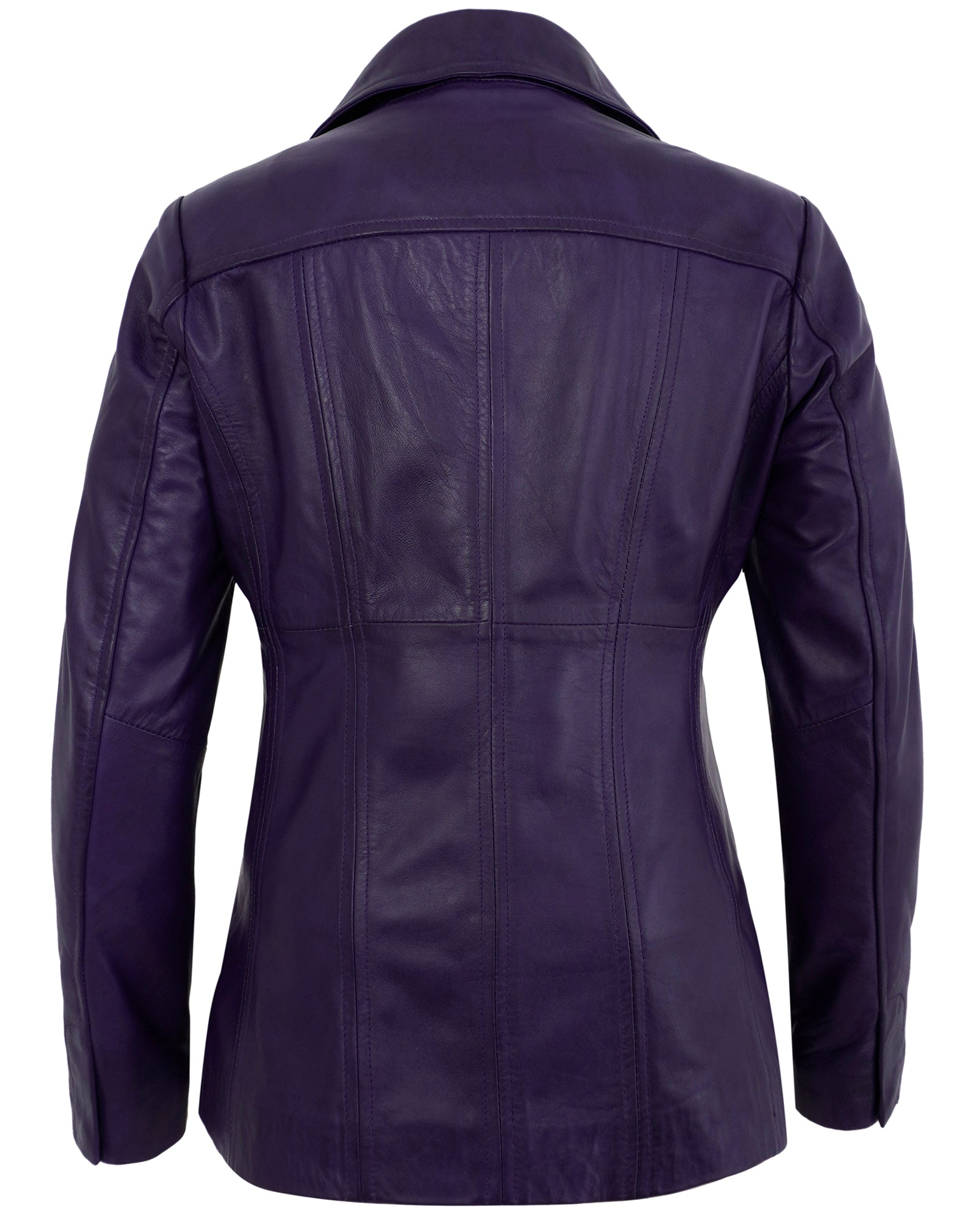 purple-vintage-leather-blazer-women