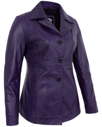 purple-vintage-leather-blazer-women