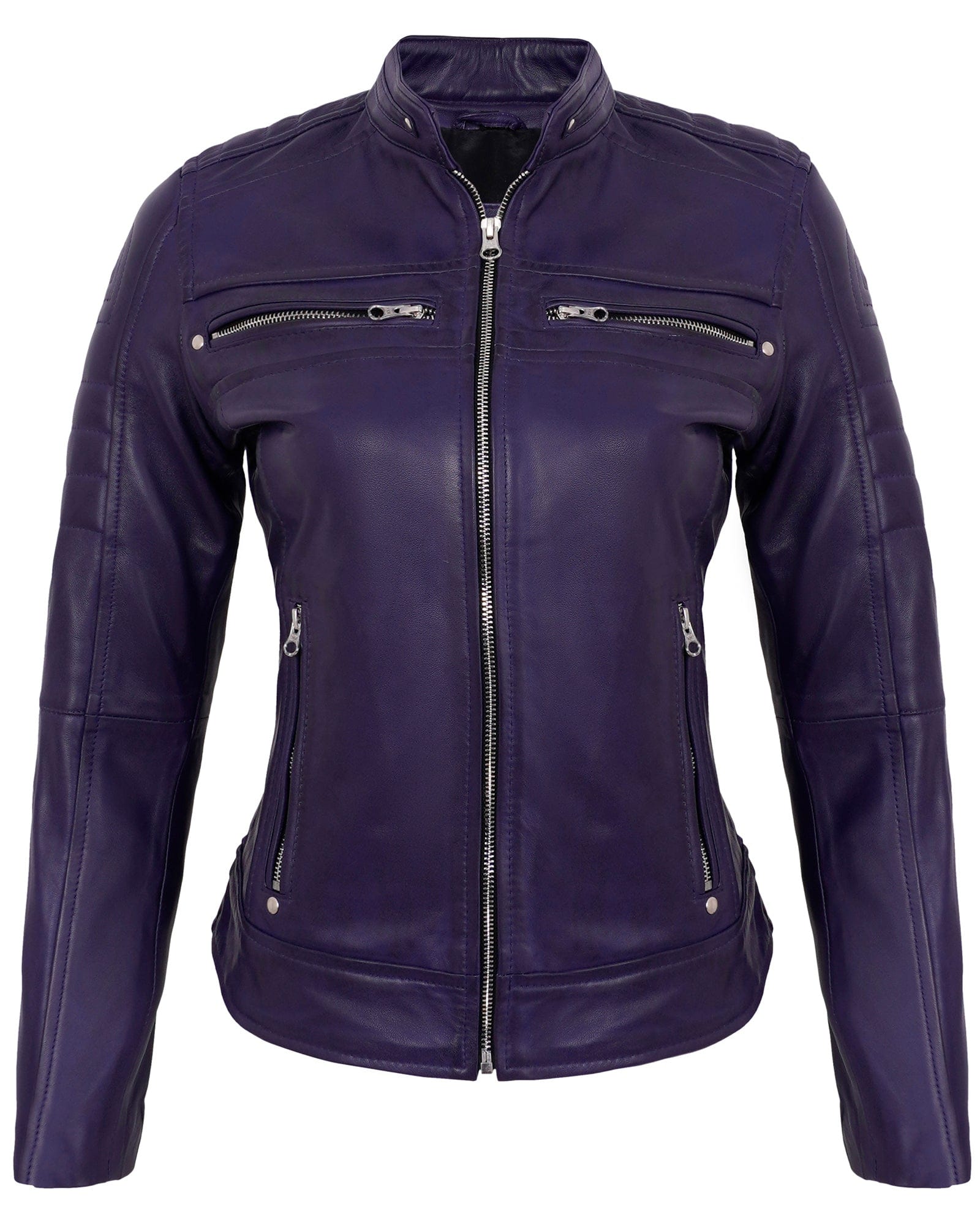 purple-cafe-racer-jackets-for-women