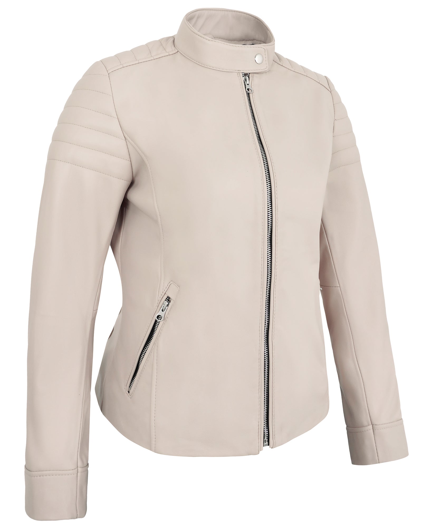 beige-womens-lambskin-leather-biker-jacket