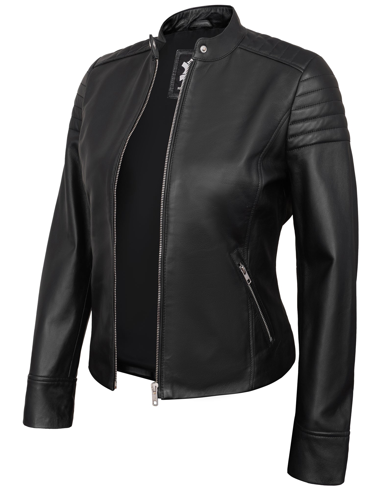 black-womens-lambskin-leather-biker-jacket