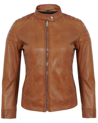 tan-womens-lambskin-leather-biker-jacket
