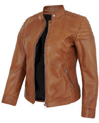 tan-womens-lambskin-leather-biker-jacket