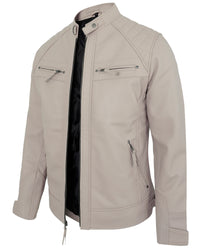 mens-beige-biker-leather-jacket