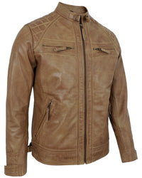 mens-camel-biker-leather-jacket