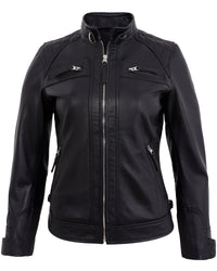 black-leather-cafe-racer-jackets-for-women