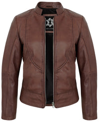 brown-womens-cafe-racer-leather-jacket