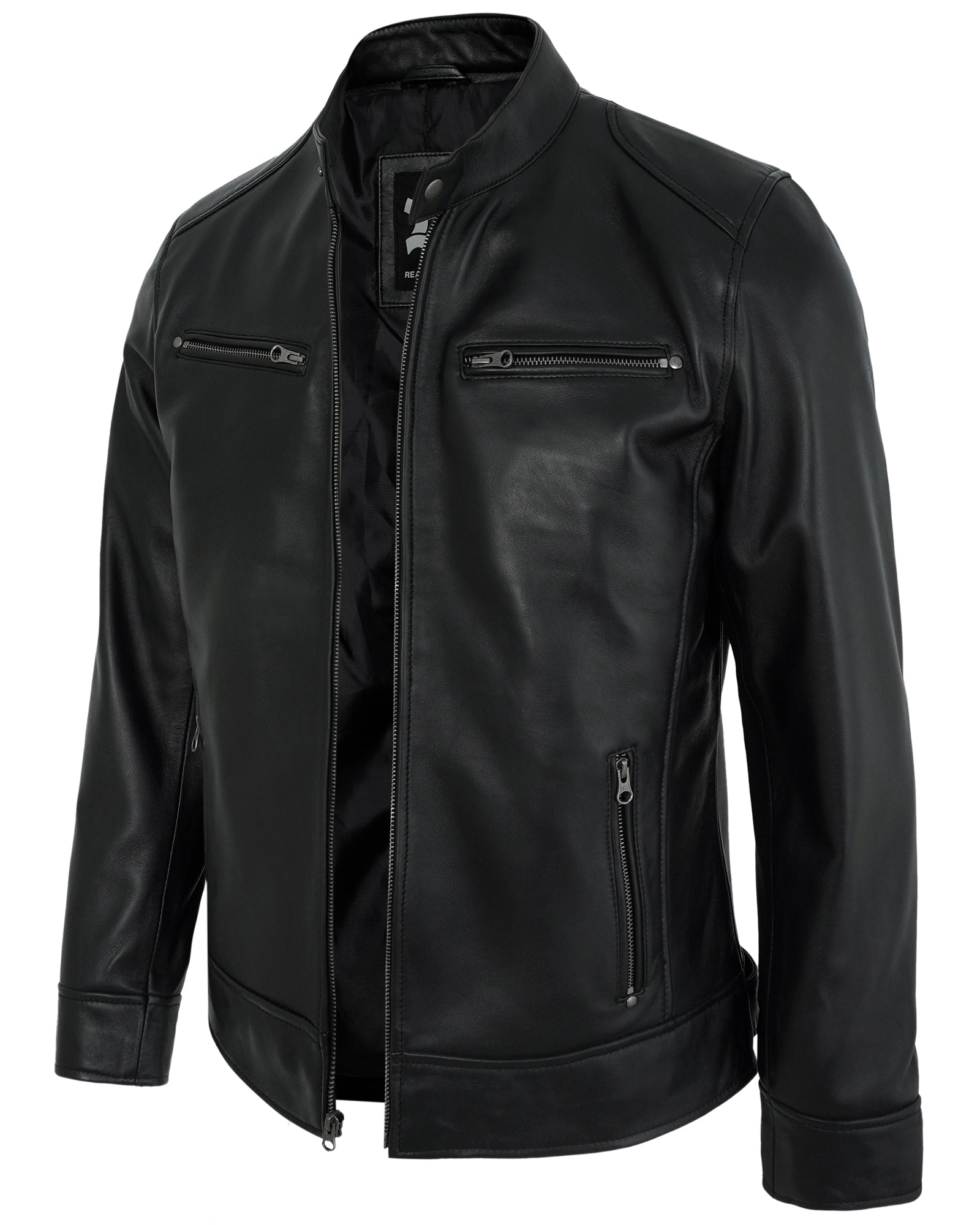 black-mens-cafe-racer-leather-jacket