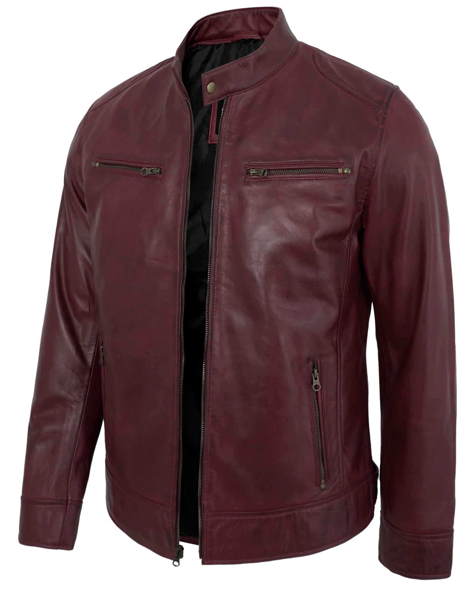 maroon-mens-cafe-racer-leather-jacket