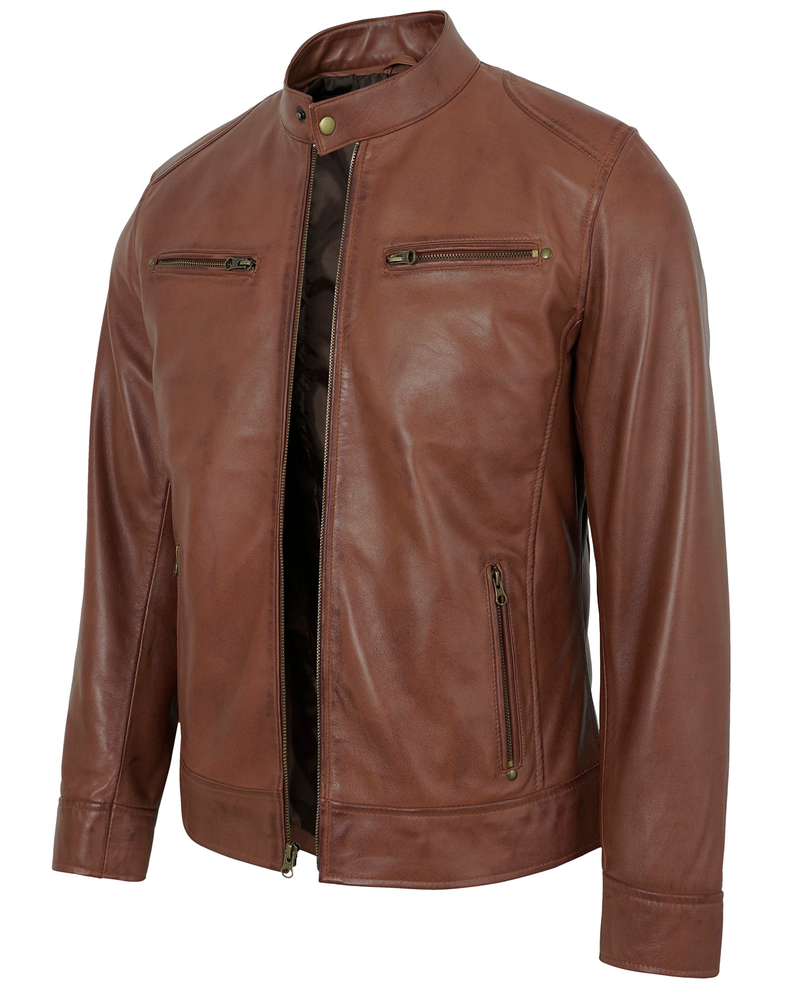 brown-mens-cafe-racer-leather-jacket