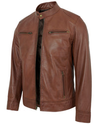 brown-mens-cafe-racer-leather-jacket