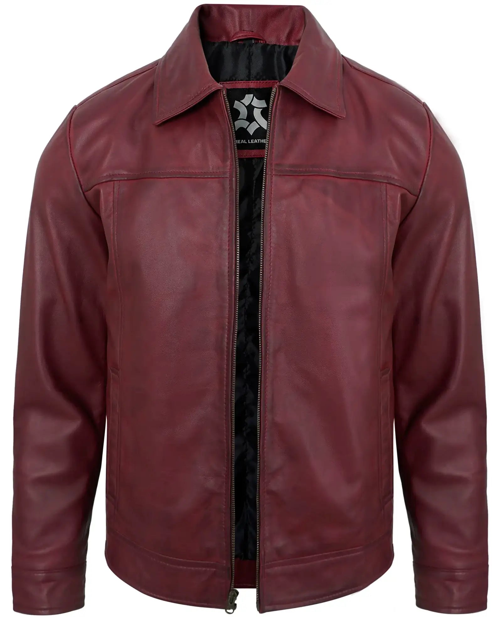 maroon-mens-motorcycle-leather-jackets