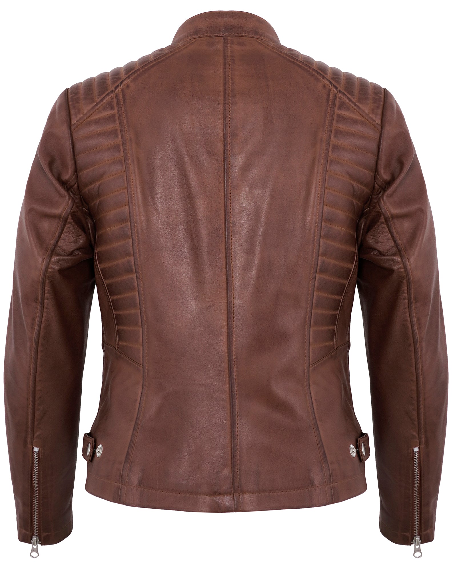 brown-womens-cafe-racer-motorcycle-jacket