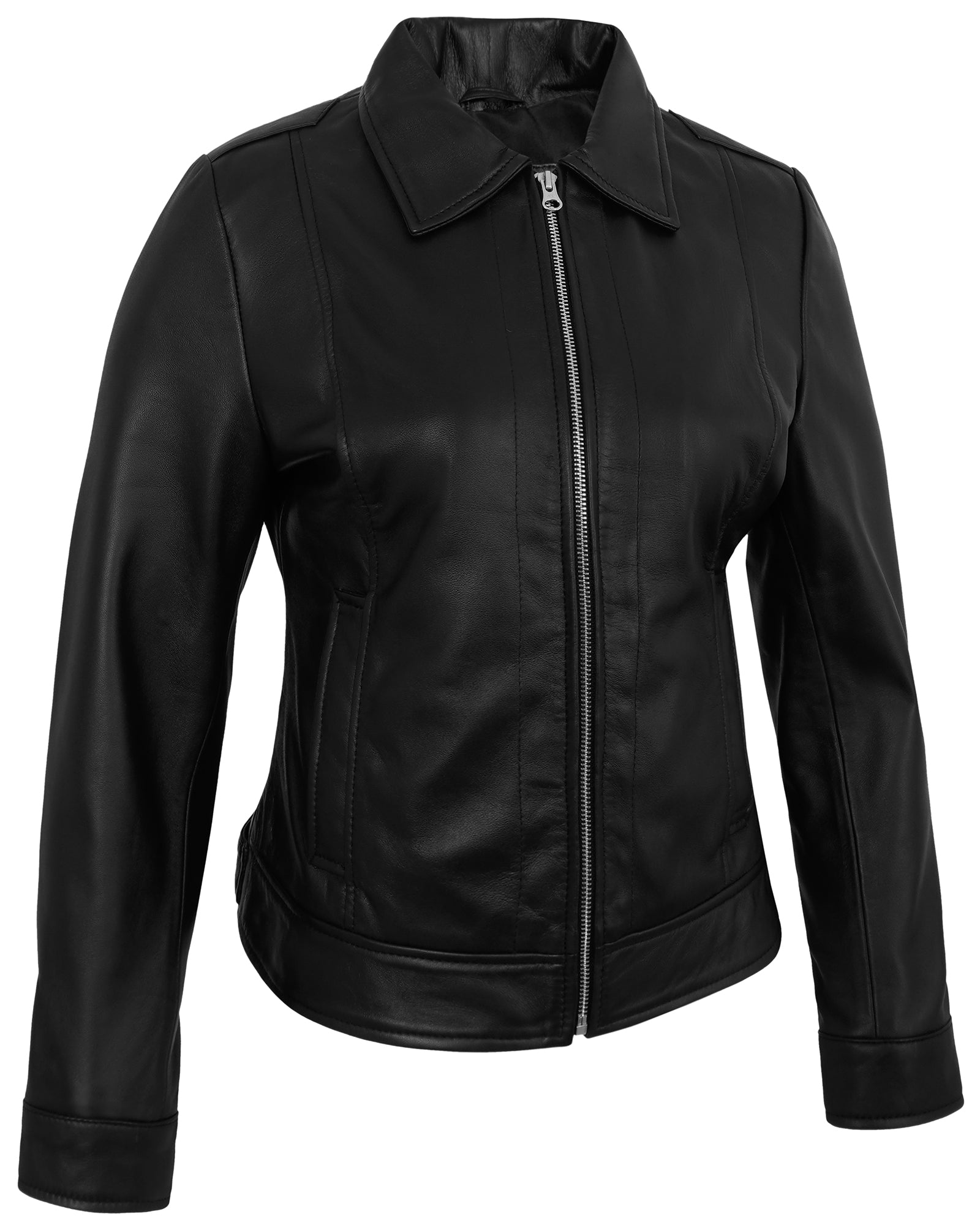 black-cafe-racer-down-collar-jackets