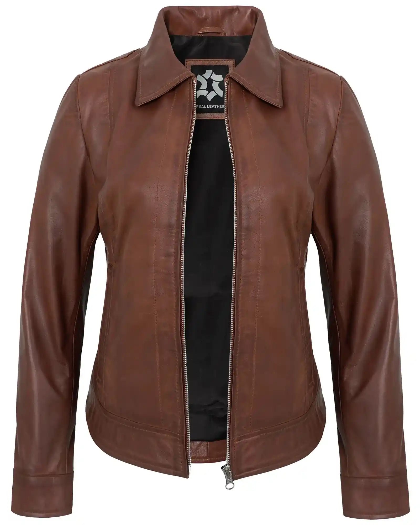 brown-cafe-racer-down-collar-jackets