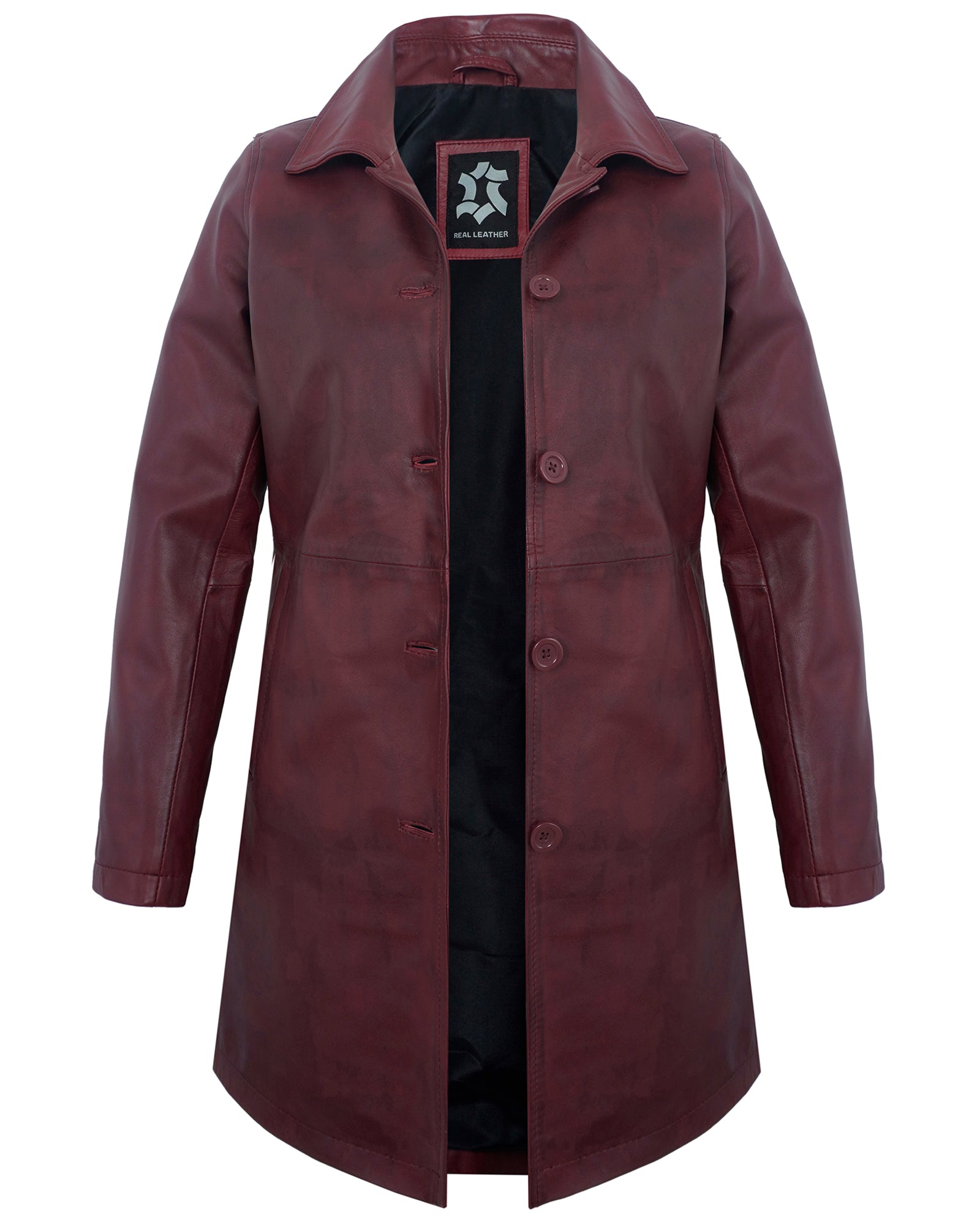 long-leather-coat-women-maroon