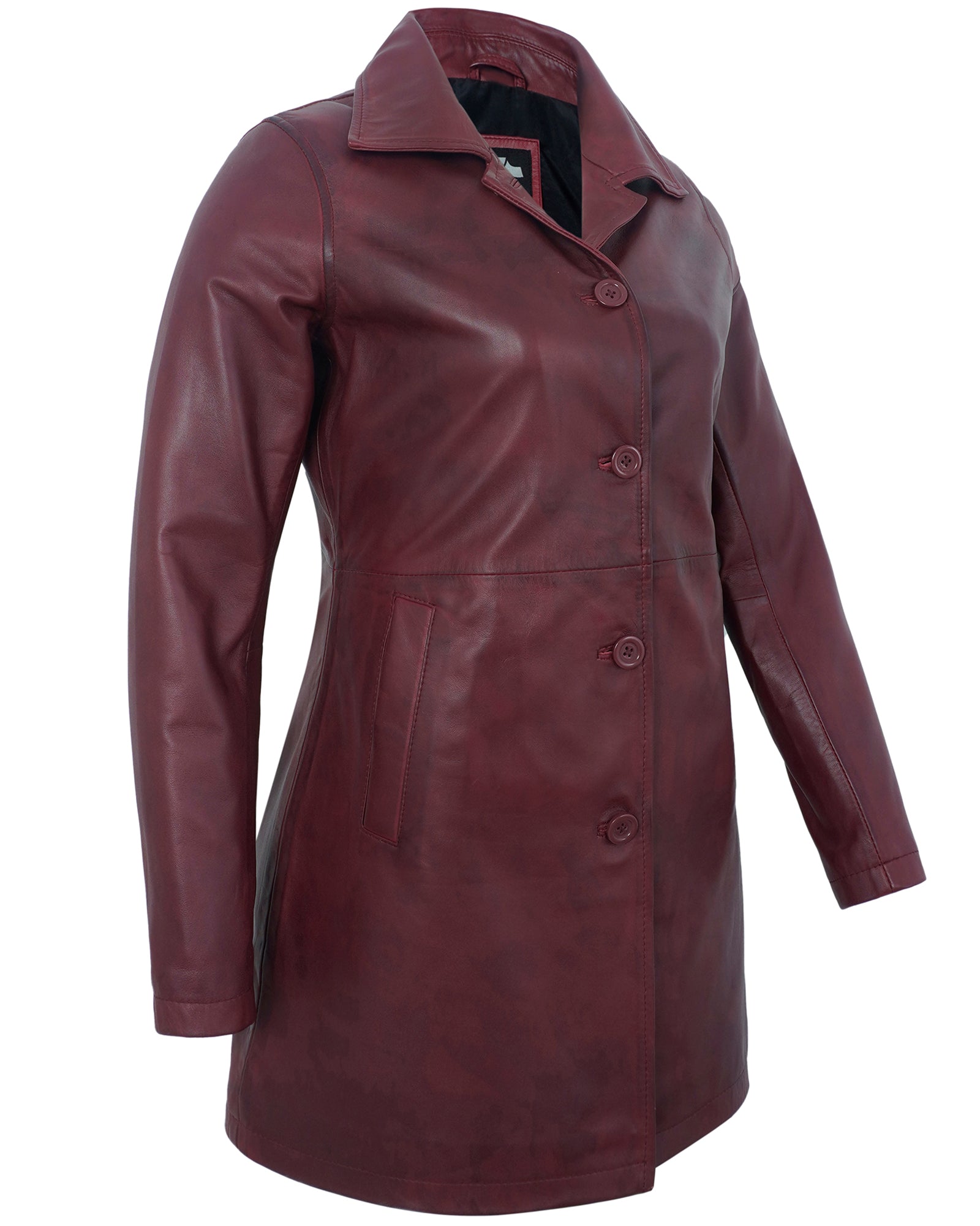 long-leather-coat-women-maroon