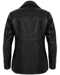 black-leather-blazer-women
