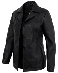 black-leather-blazer-women