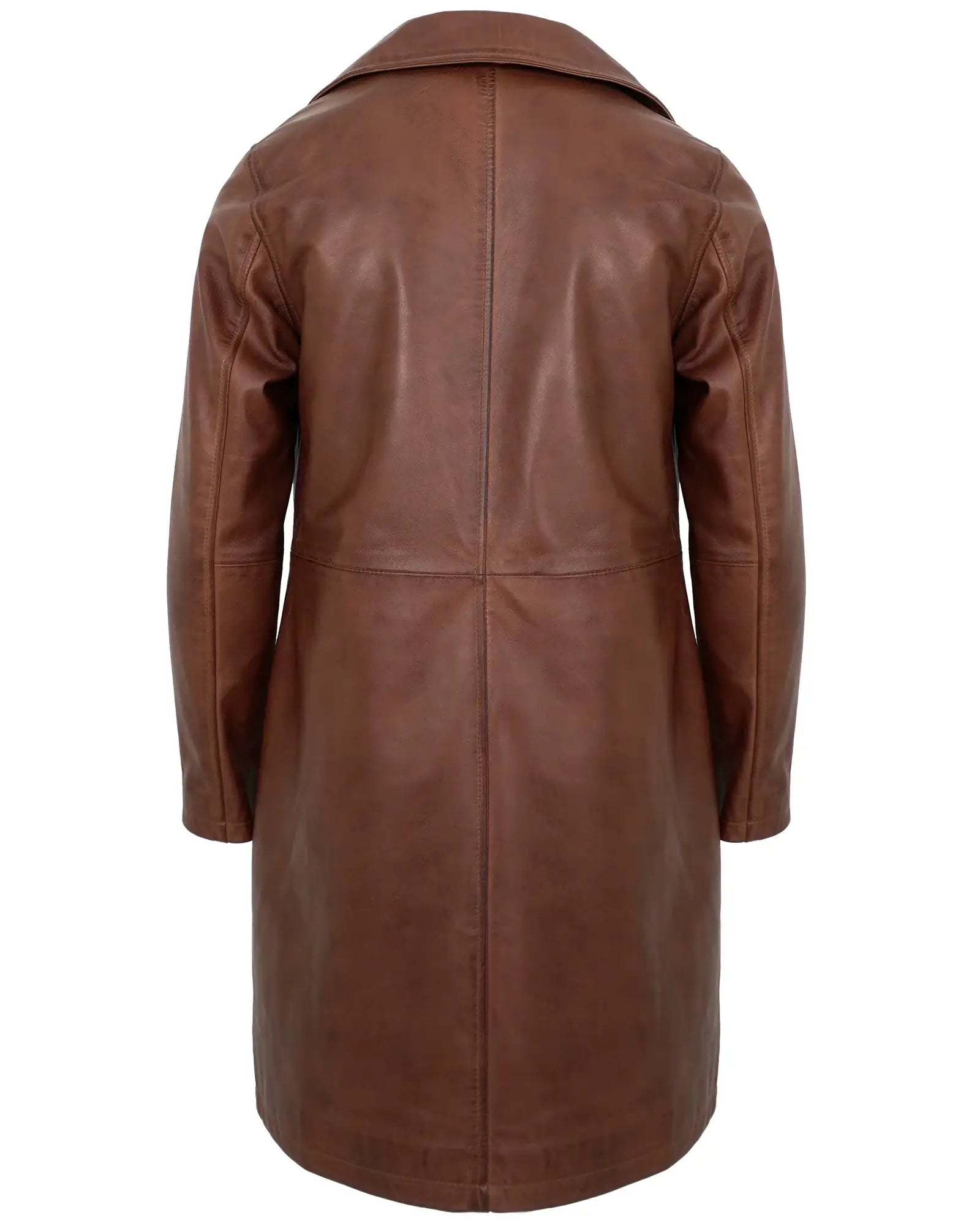 mens-brown-leather-car-coat
