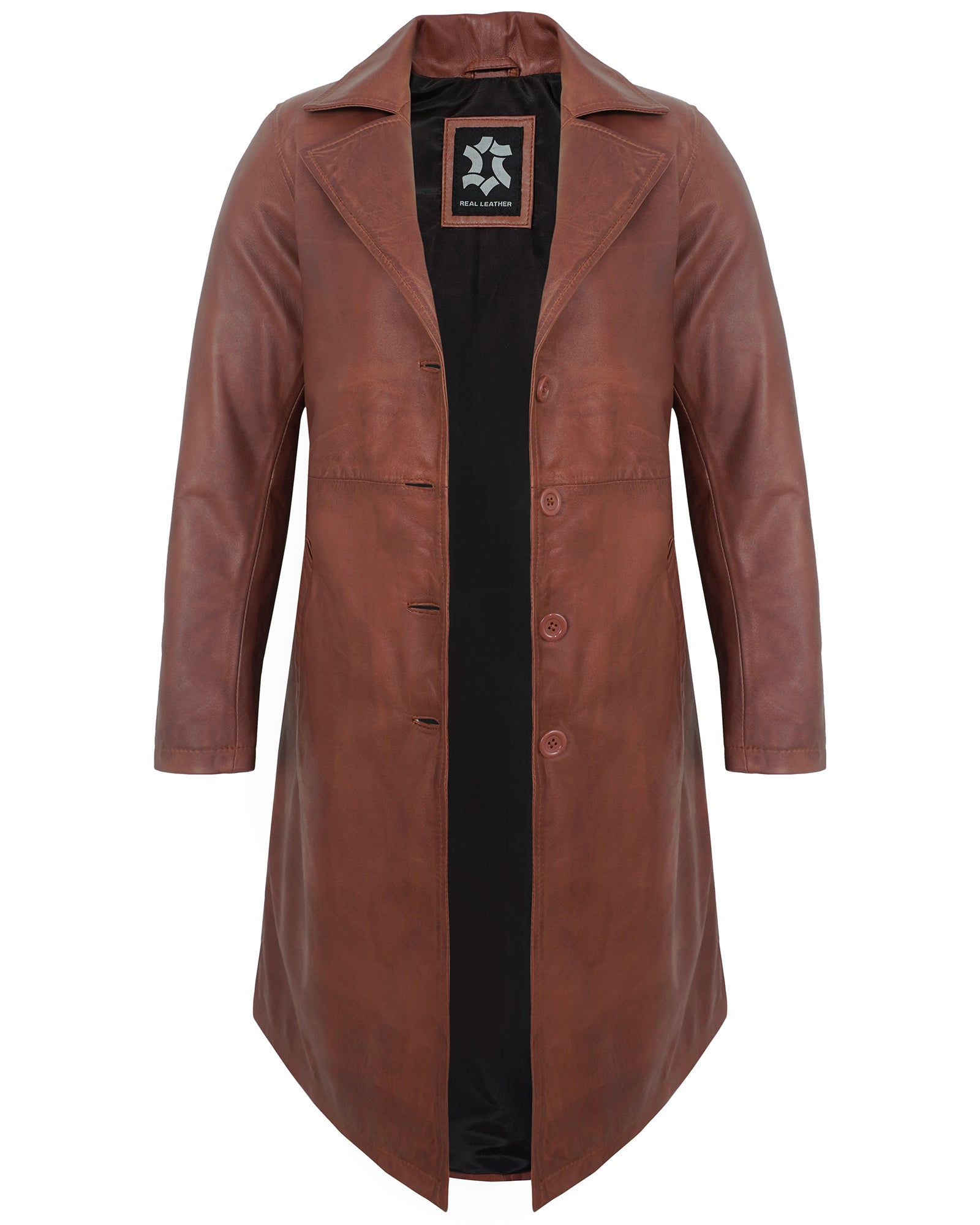 brown-leather-car-coat-womens