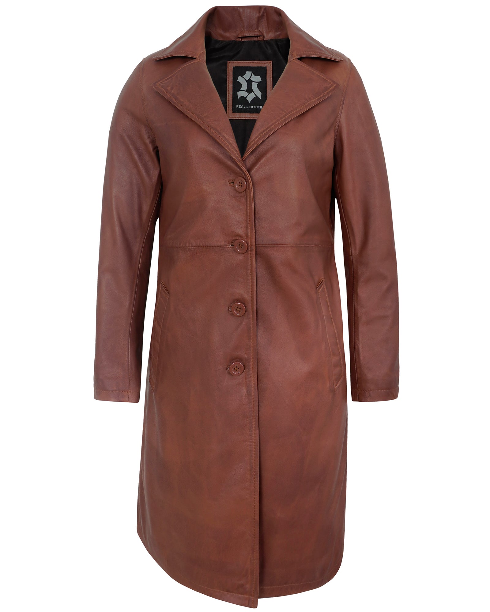 brown-leather-car-coat-womens