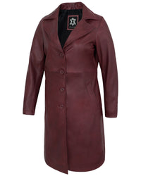 maroon-leather-car-coat-womens