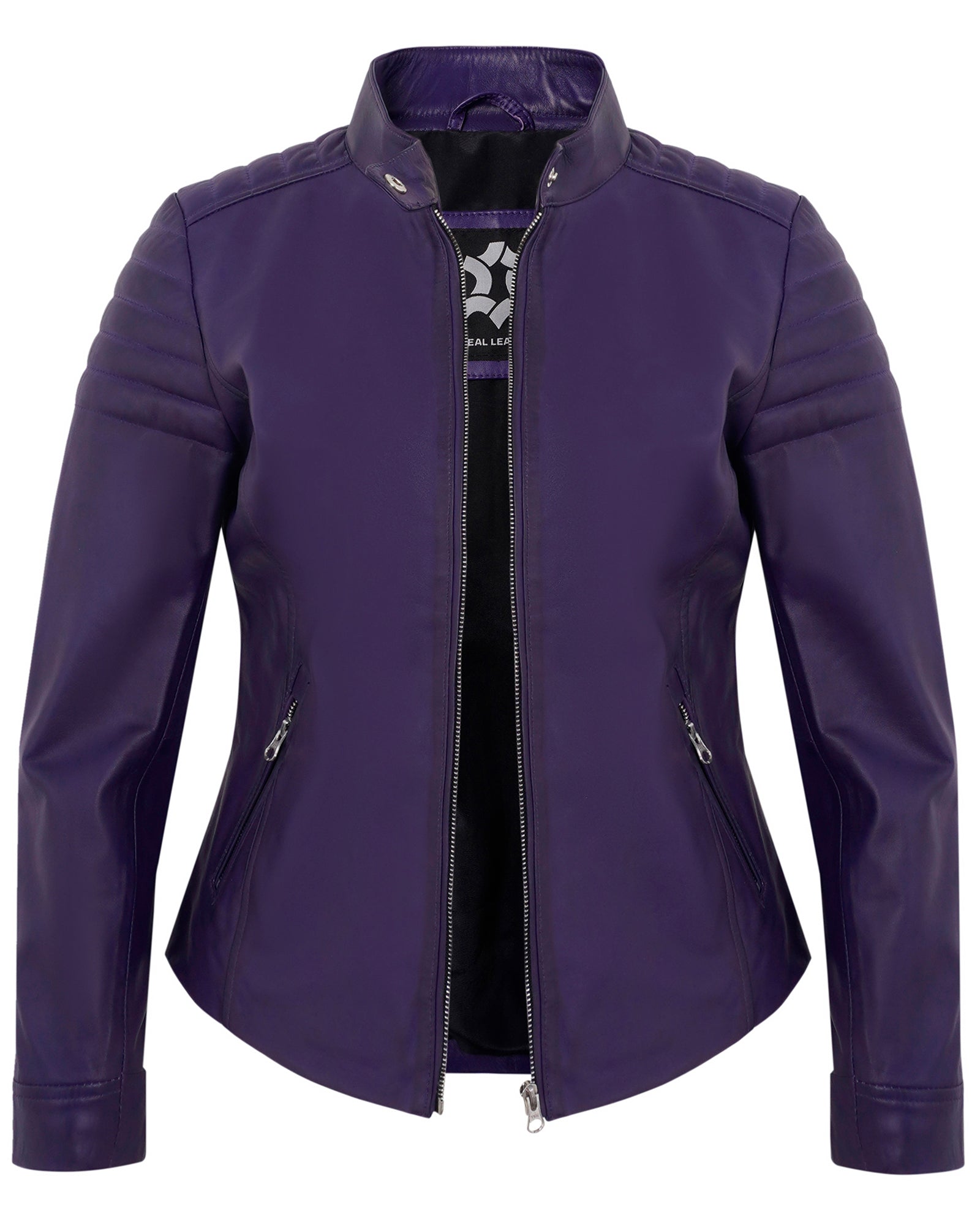purple-womens-lambskin-leather-biker-jacket