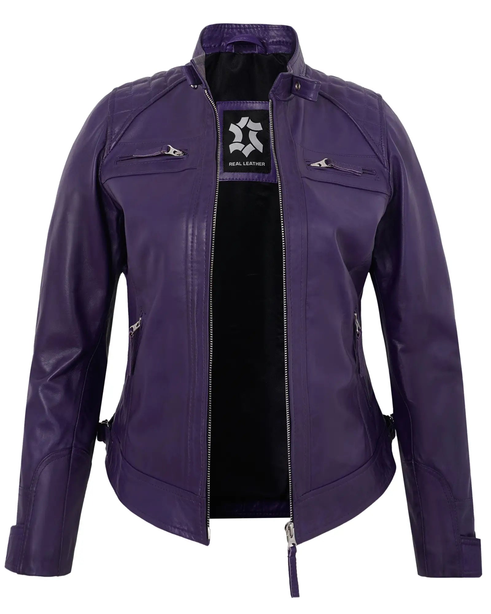 purple-leather-cafe-racer-jackets-for-women