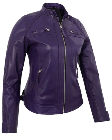purple-leather-cafe-racer-jackets-for-women
