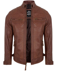mens-brown-biker-leather-jacket