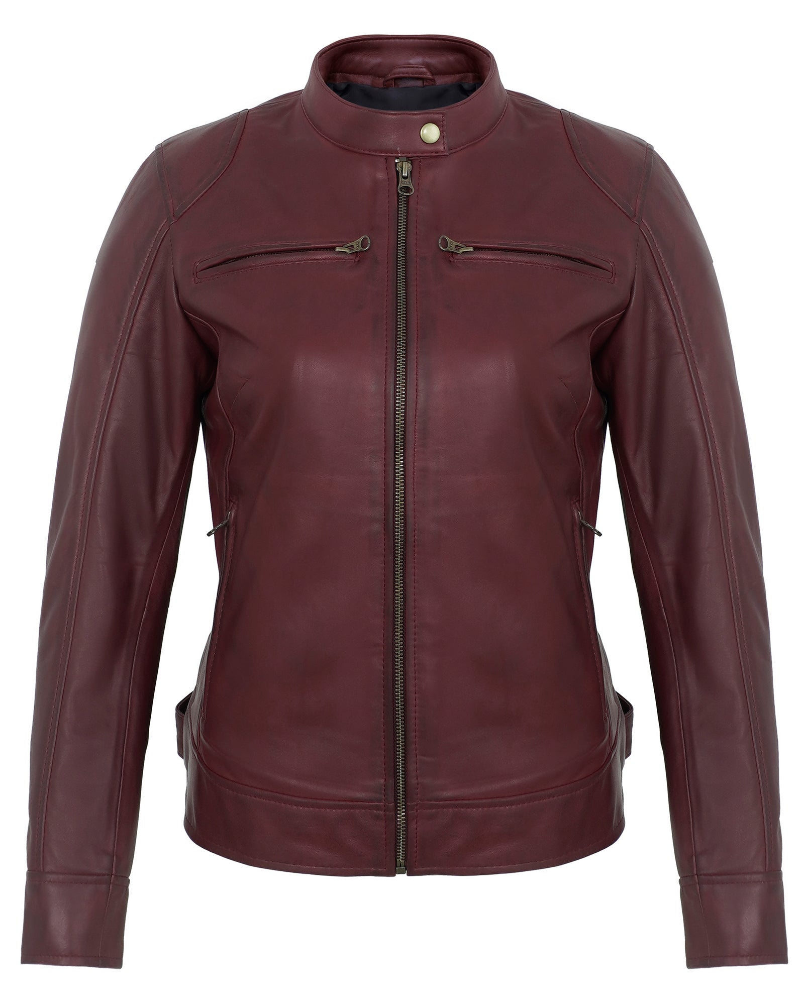 maroon-motorcycle-leather-jacket-for-women