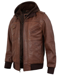 brown-hooded-leather-jacket-for-men