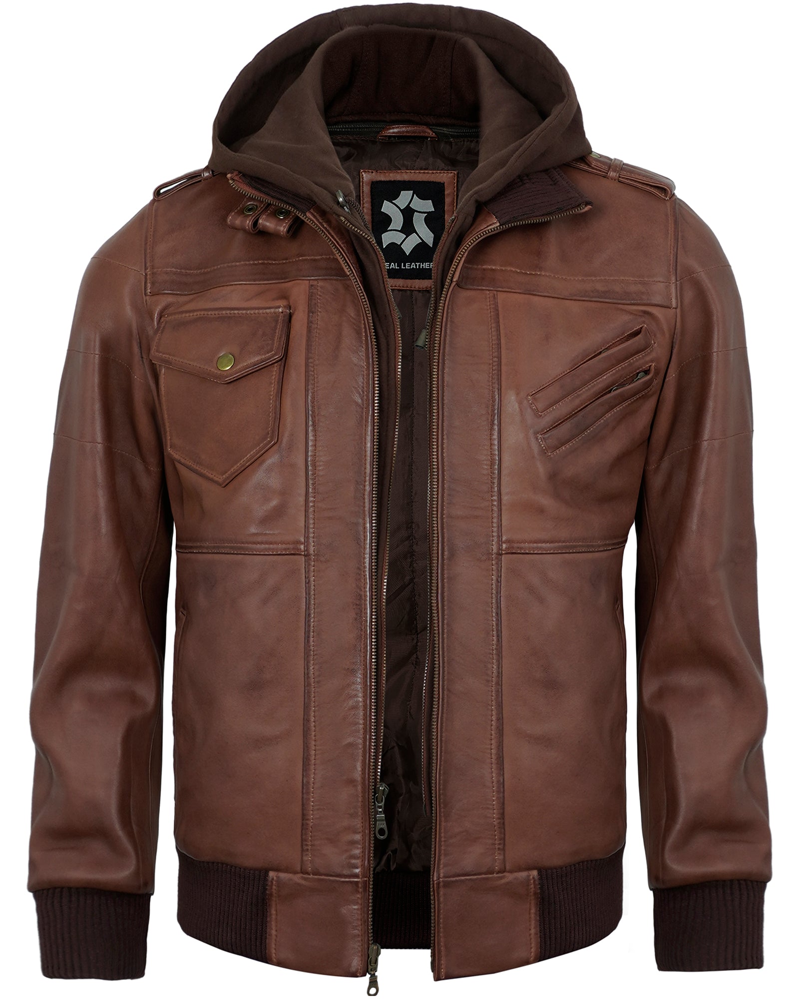 brown-hooded-leather-jacket-for-men