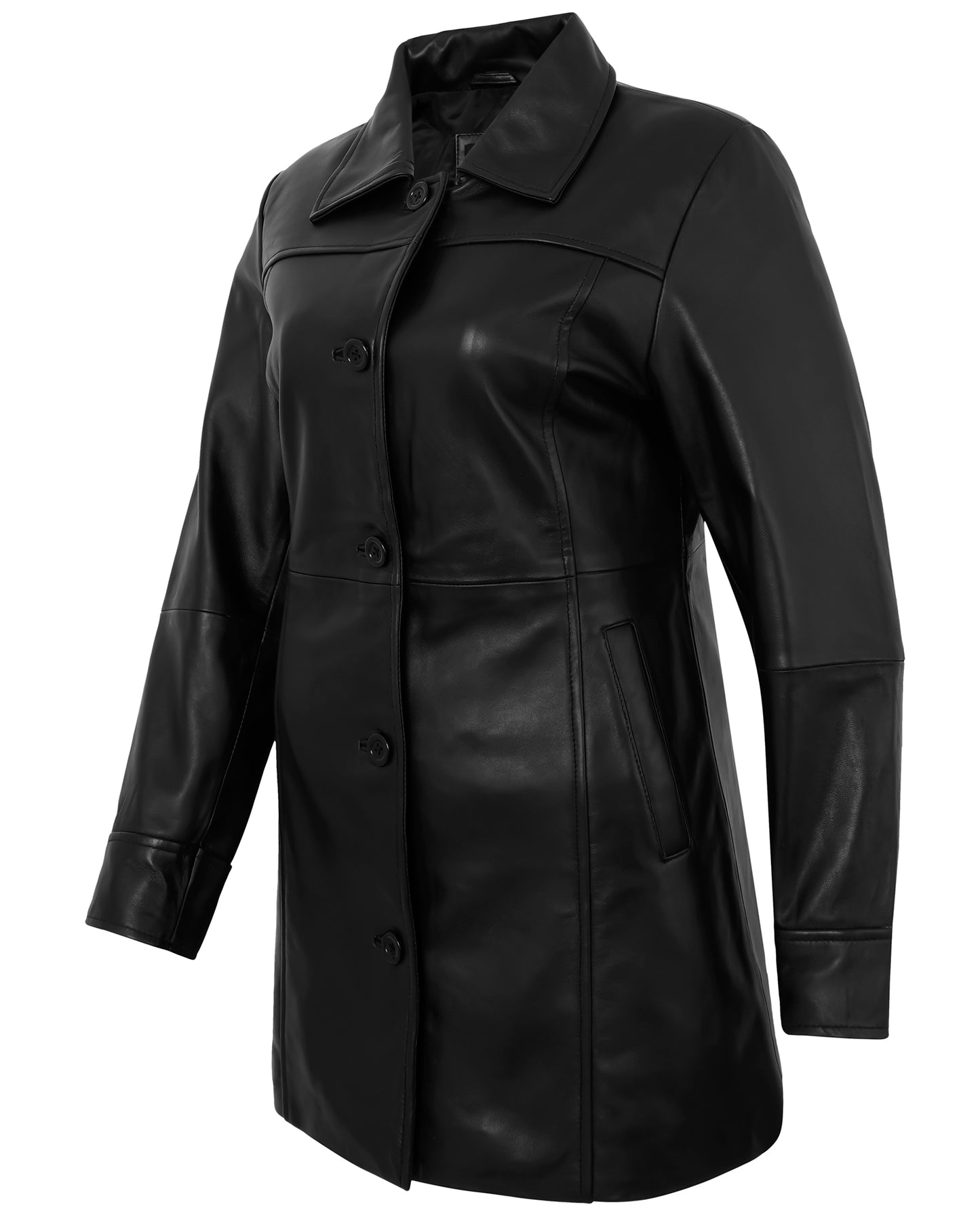  leather-blazer-women-black