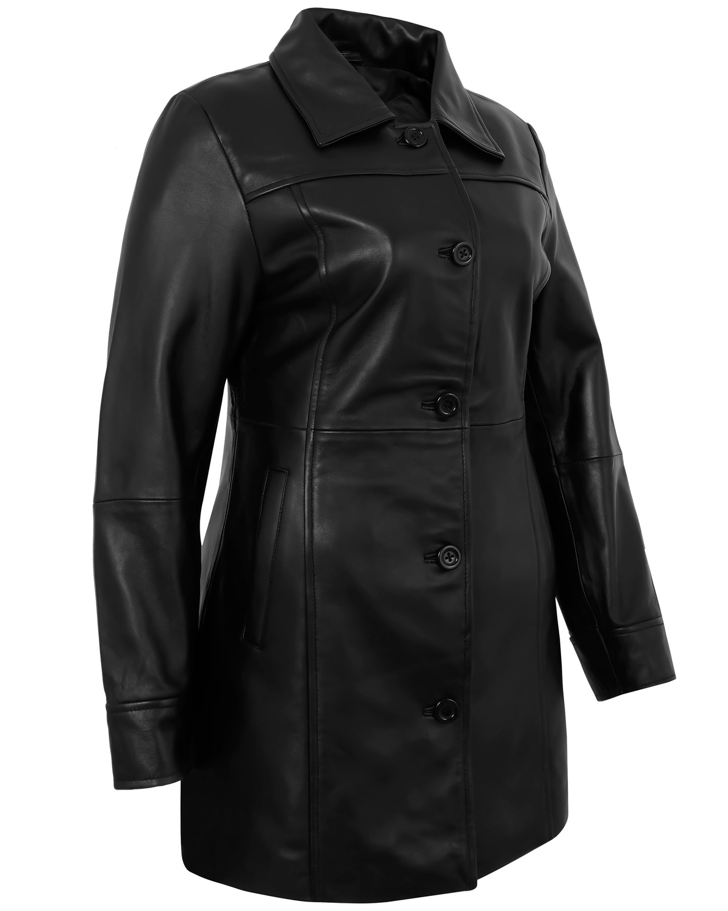  leather-blazer-women-black
