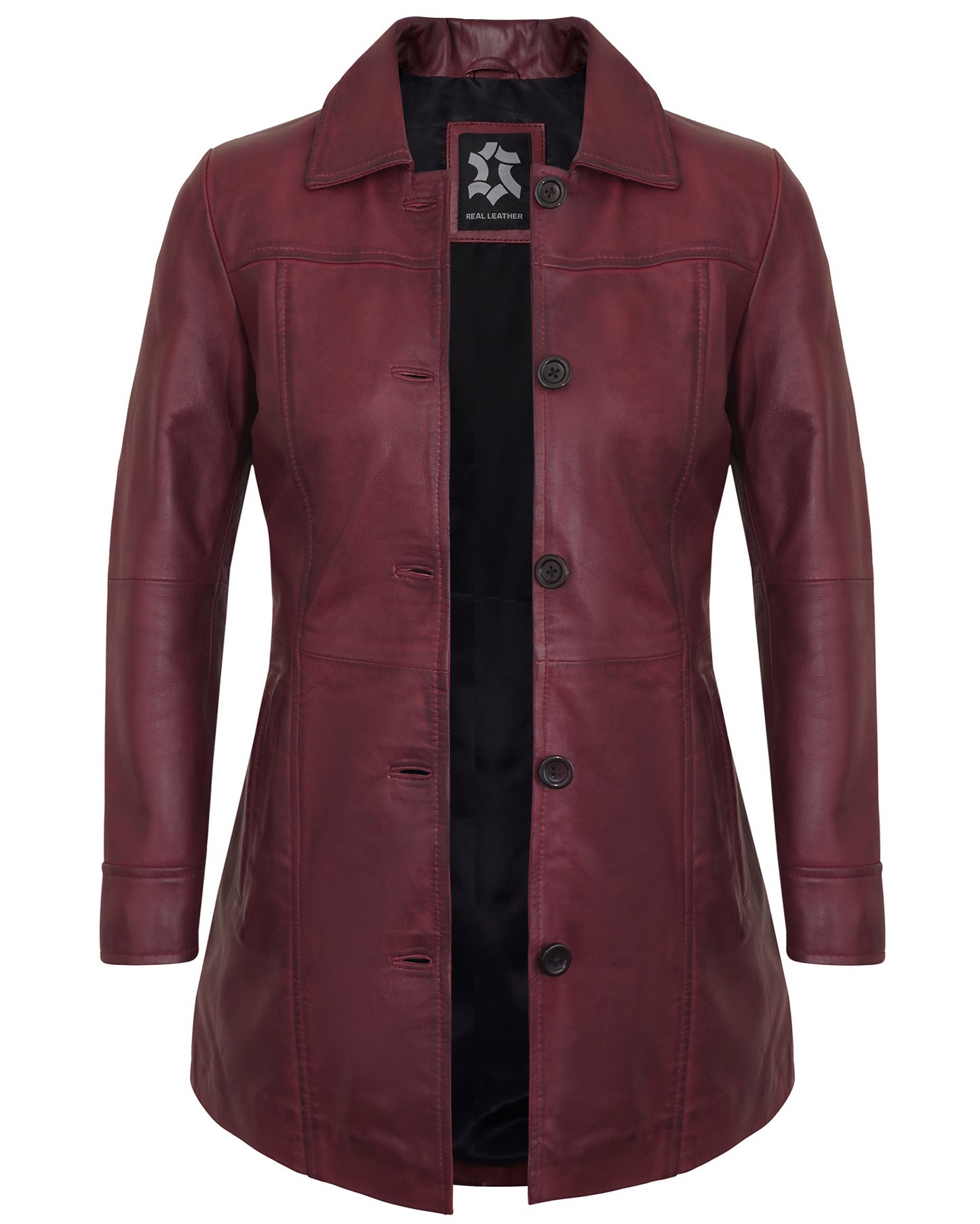 leather-blazer-women-maroon