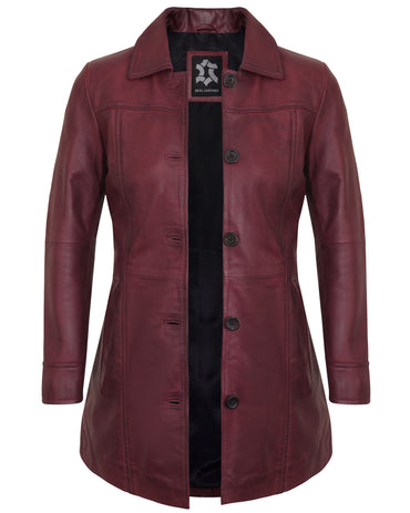 leather-blazer-women-maroon