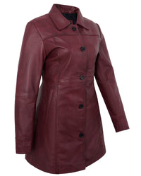 leather-blazer-women-maroon