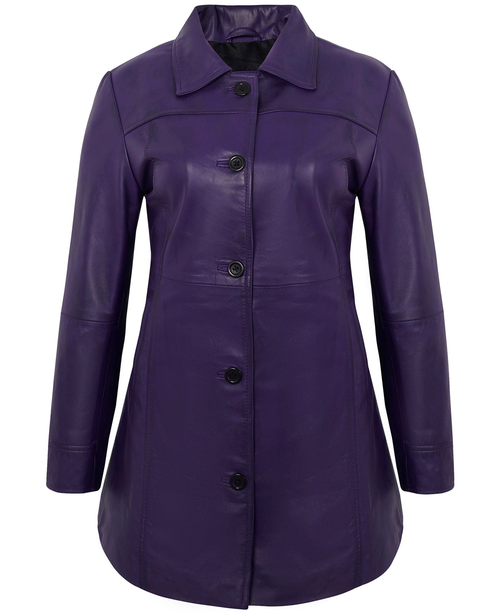 leather-blazer-women-purple