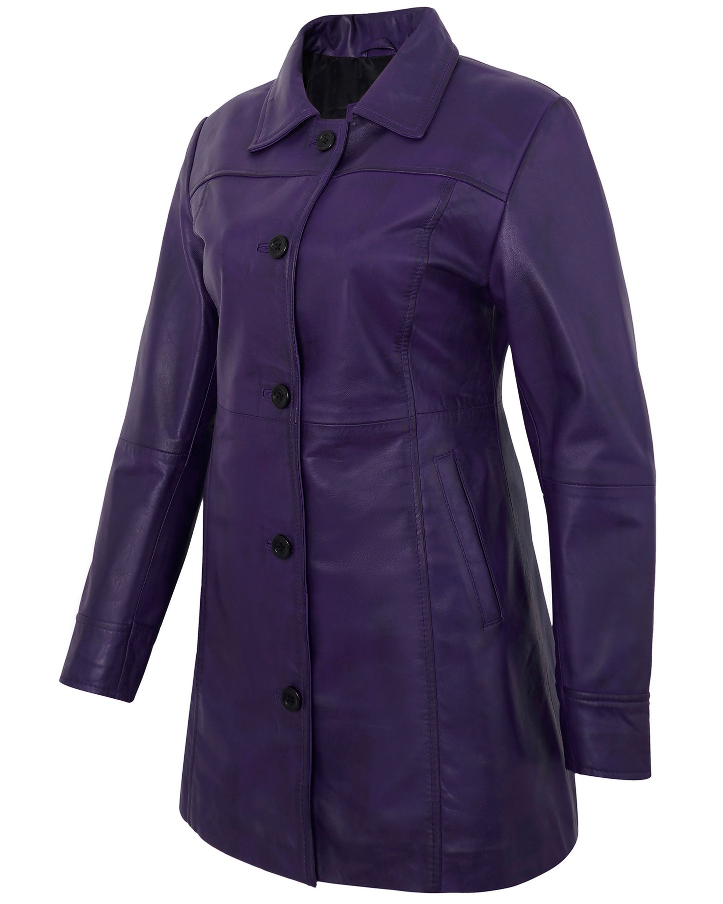 leather-blazer-women-purple