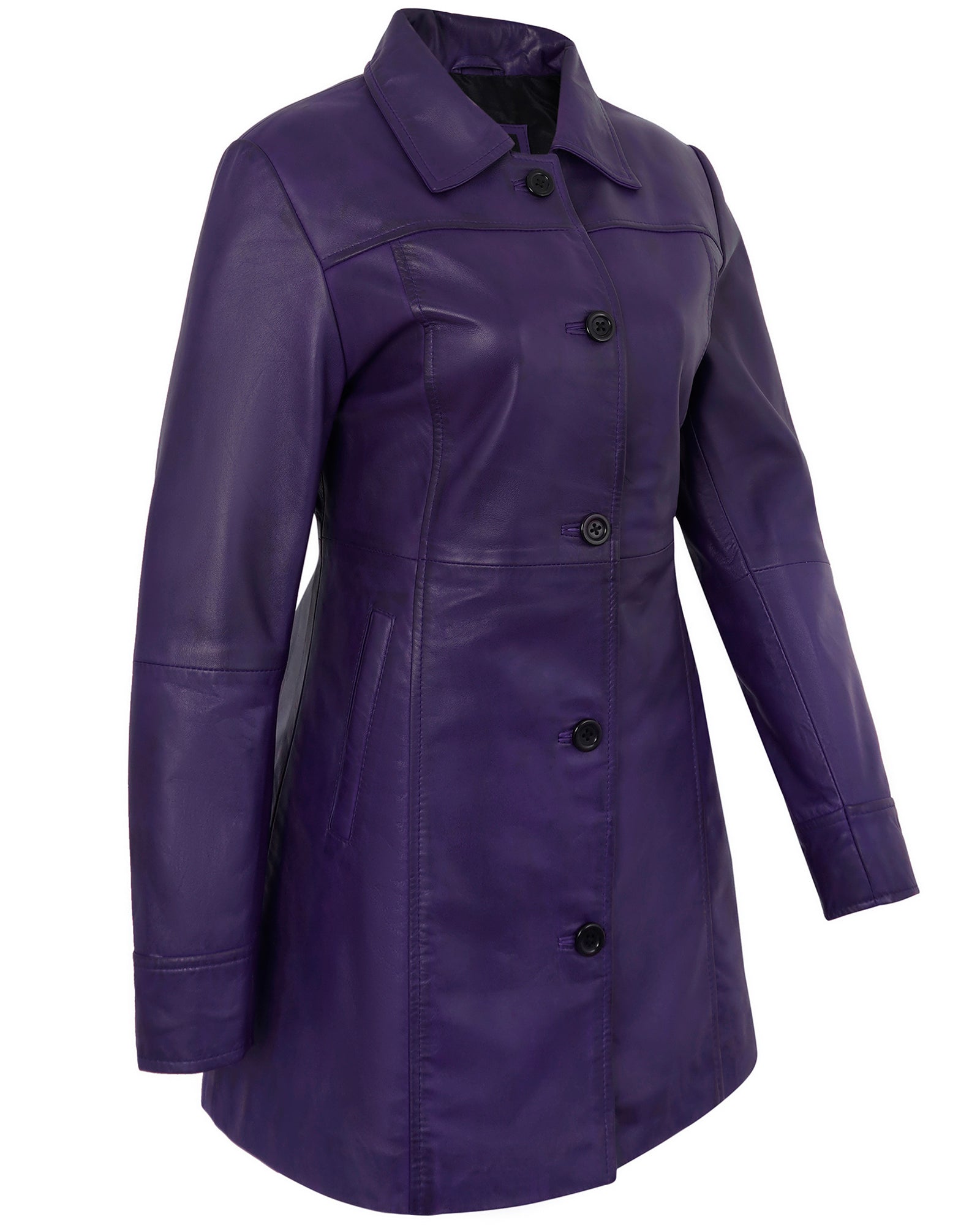 leather-blazer-women-purple