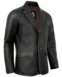 black-ruboff-leather-blazer-men