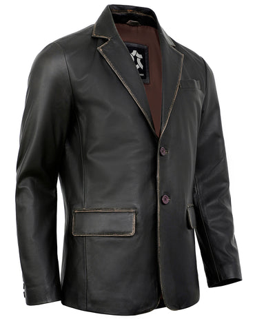 black-ruboff-leather-blazer-men