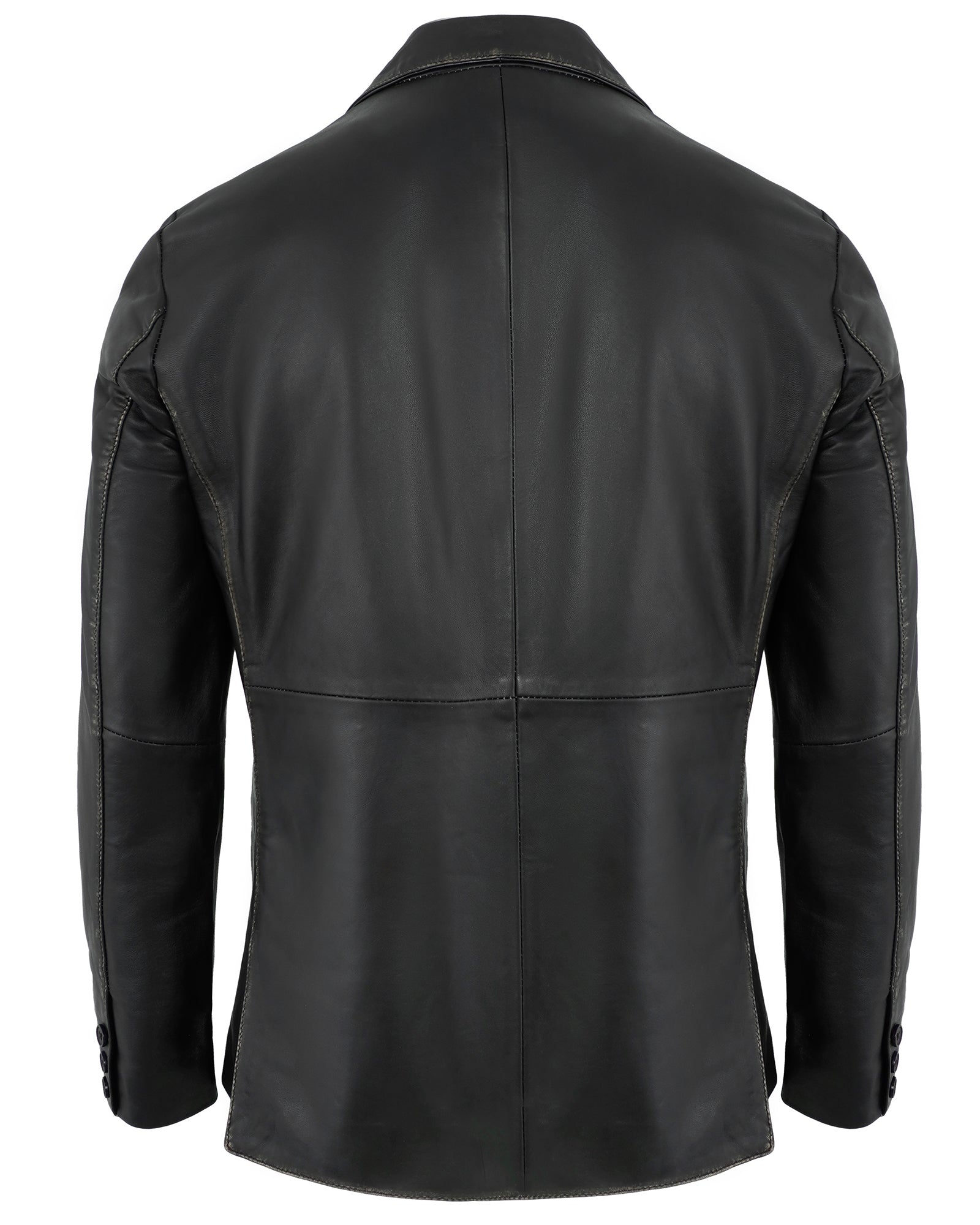 black-ruboff-leather-blazer-men