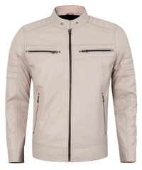 beige-mens-cafe-racer-leather-jacket