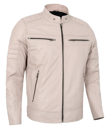 beige-mens-cafe-racer-leather-jacket