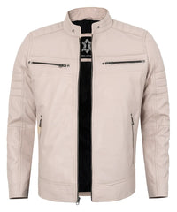 beige-mens-cafe-racer-leather-jacket
