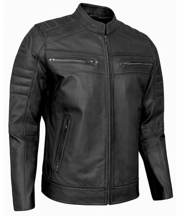 black-mens-cafe-racer-leather-jacket