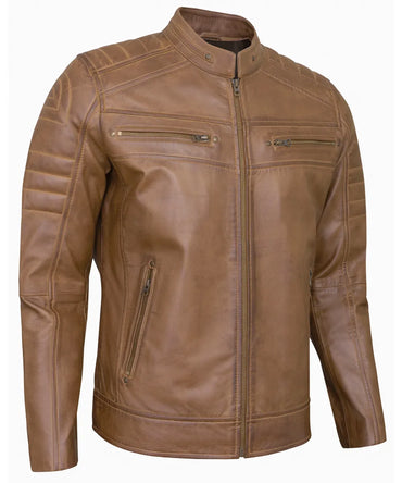 camel-mens-cafe-racer-leather-jacket